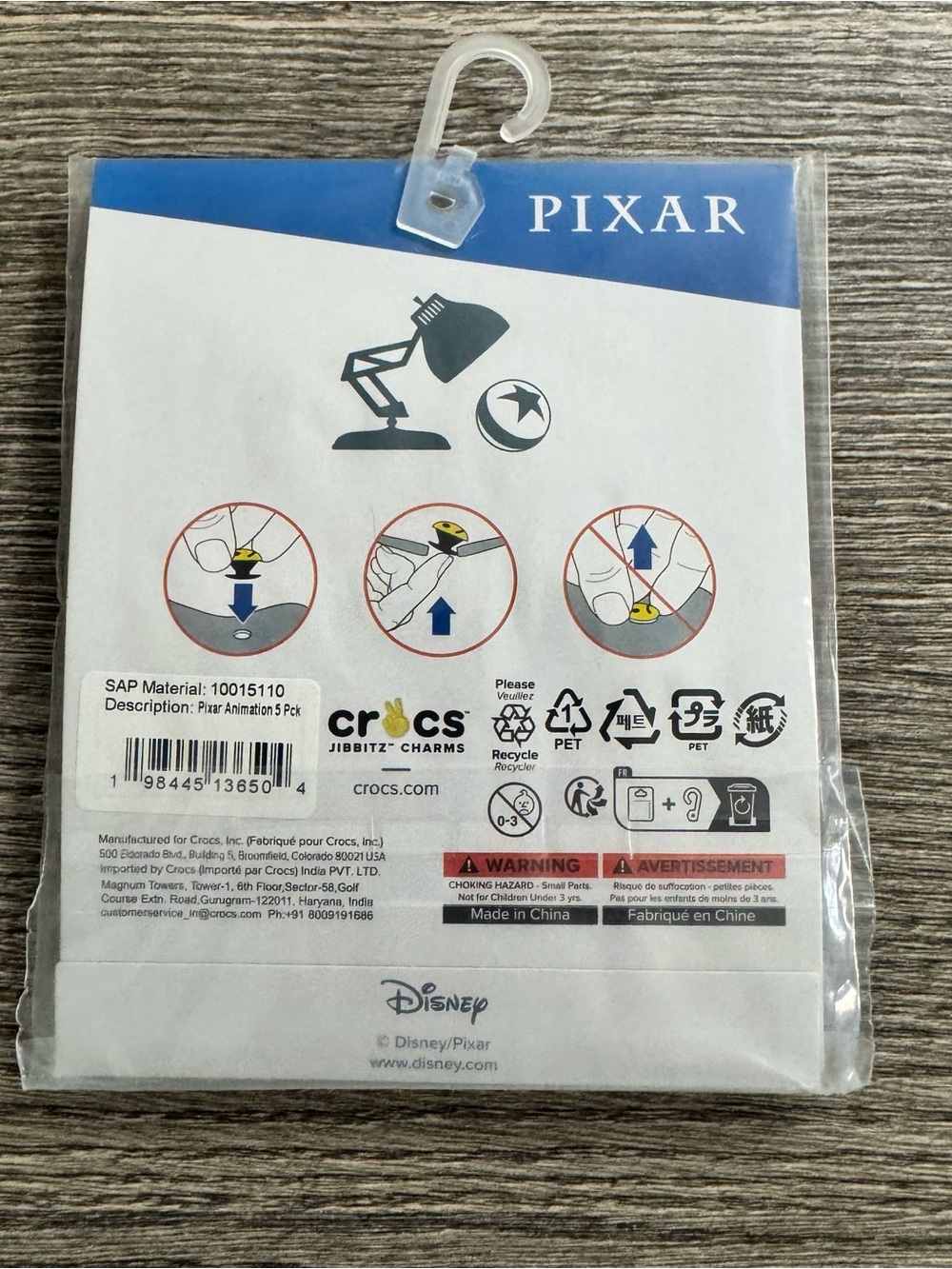Crocs Jibbitz Charms Original Disney Pixar UP Set Of 5 Uniquely YOU - Picture 3 of 3